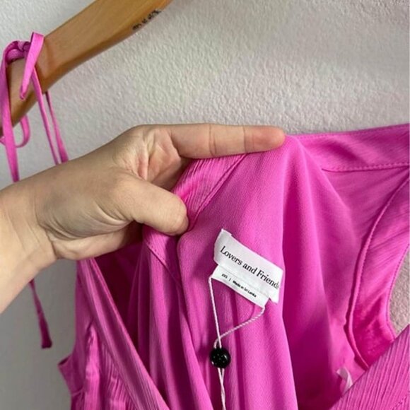 Lovers + Friends Oversized Yvette Maternity Pull-On Midi Dress‎ NWT Sz XXS - Picture 4 of 5